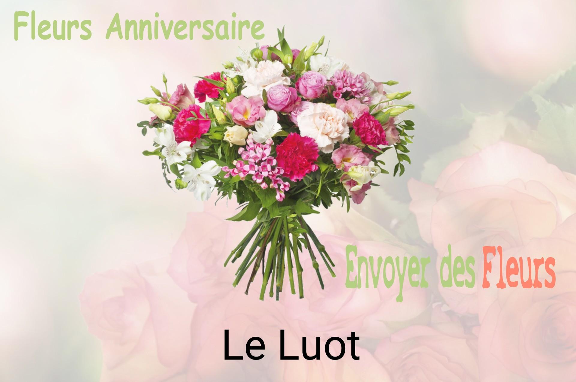 Bouquet de fleurs d’anniversaire livré à Le Luot