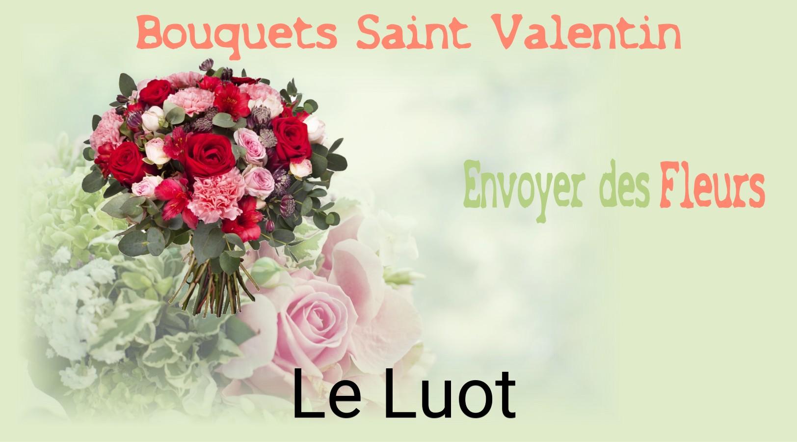 Roses de Saint-Valentin livrées à Le Luot